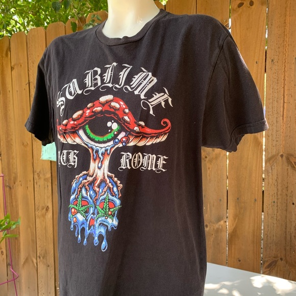Sublime With Rome mushroom T-shirt size Large. - Picture 2 of 6